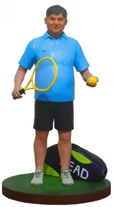 Теннисист статуэтка